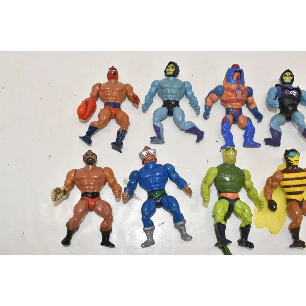 Vintage Masters Of The Universe Figure Lot Of 8 Characters Years 1981-1983